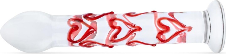 Image du produit Gildo Dildo En Verre Avec Des Coeurs