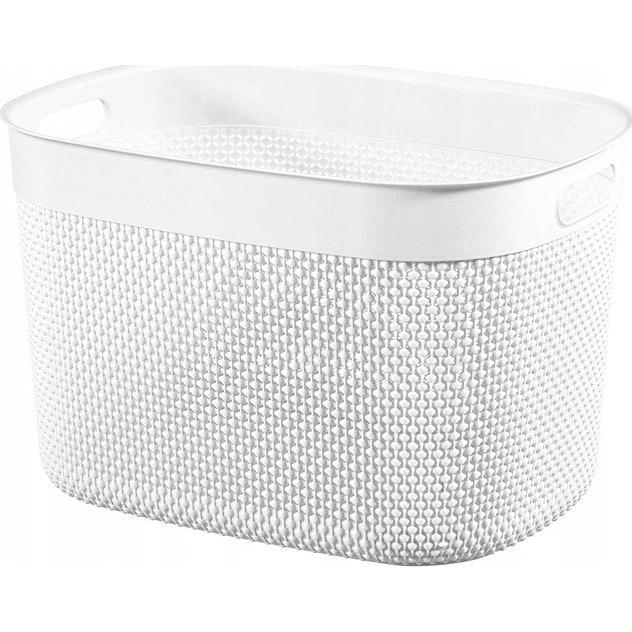 Curver, Aufbewahrungskorb, KOSZYK XL 30L /BIAŁY (1 x)