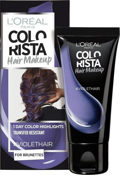 Image du produit L'Oréal Paris L'Oréal Colorista Hair Makeup Temporary Hair Dye Violet (Violet)