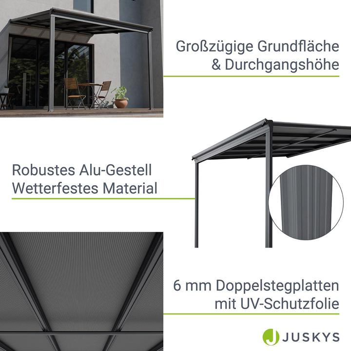Image du produit Juskys Terrassendach Borneo