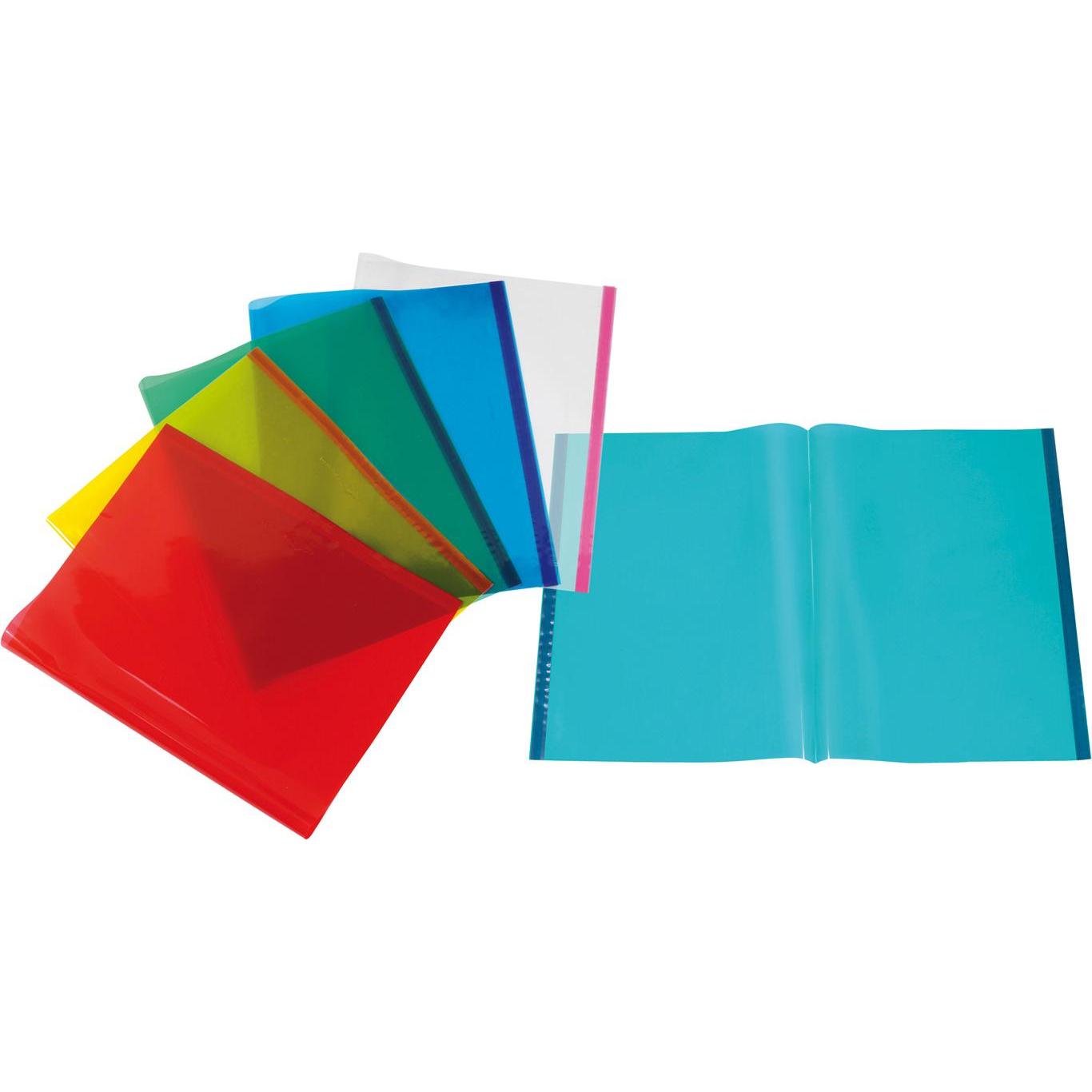 Sei Rota Packung mit 25 glatten Pvc-Buchdeckeln (22020107)