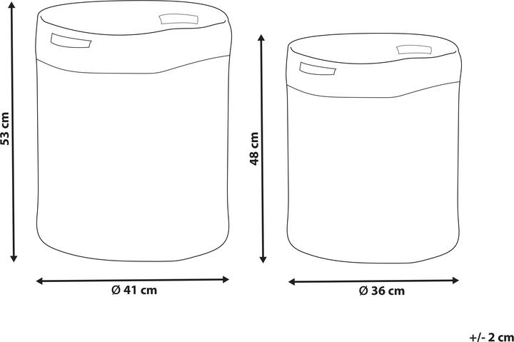 Actual product image Beliani Kardh (36 cm, 2x)