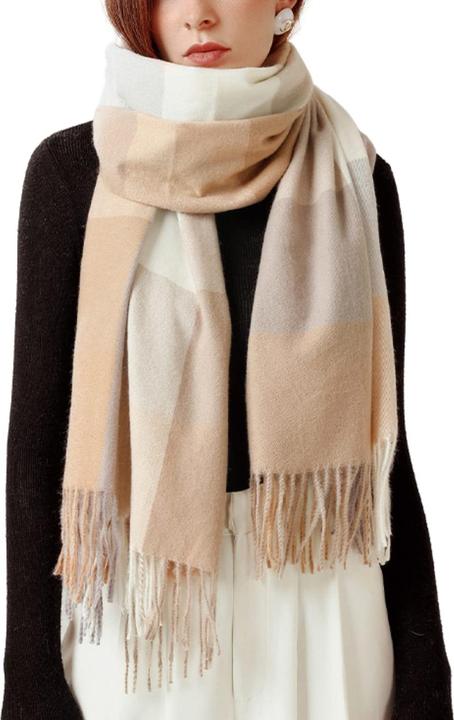 Produktbild Only-Bags.Store Schals Schals Plaid Poncho Soft High Quality Winter gestrickt Schal mit Quasten