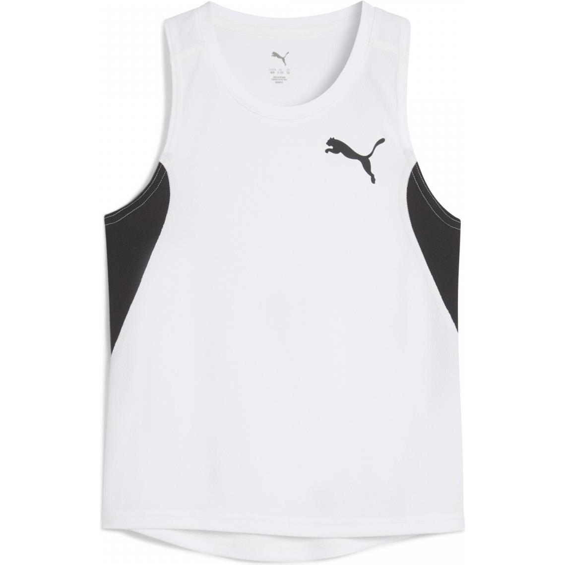 Thumbnail - Puma, Jungen, Sportshirt, Y Cross The Line Singlet 3.0 (164), Grün, 164