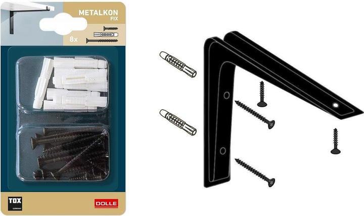 Actual product image Dolle MetalKon Fix fastening set