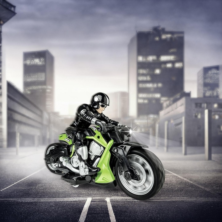 Actual product image Carson RC Devil Bike 100% RTR green