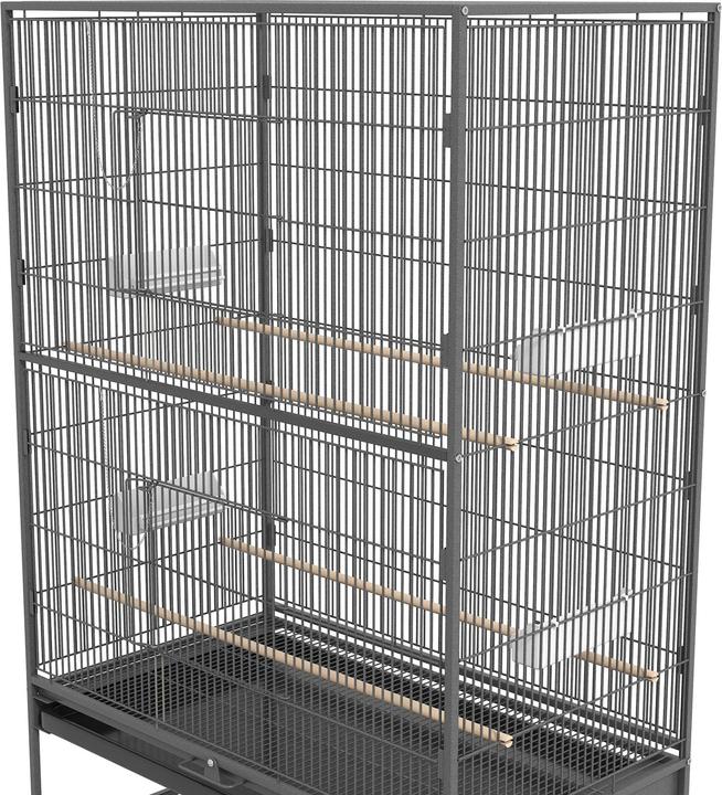 Actual product image PawHut Bird cage with castors