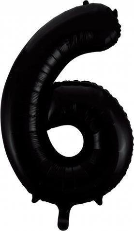 Actual product image Unique Foil Balloon Number "6 (1 x)