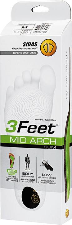 Produktbild Sidas Insoles 3feet Slim Mid