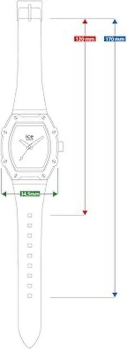 Produktbild ICE Watch Ice Boliday Glacier Blue Small (Analoguhr, 34.50 mm)