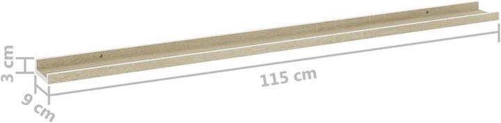 Produktbild vidaXL Egypt (115 x 9 x 3 cm)