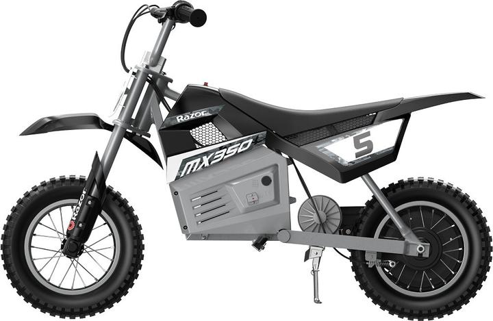 Razor Motor MX350 Dirt - Black Stickers (24 V)
