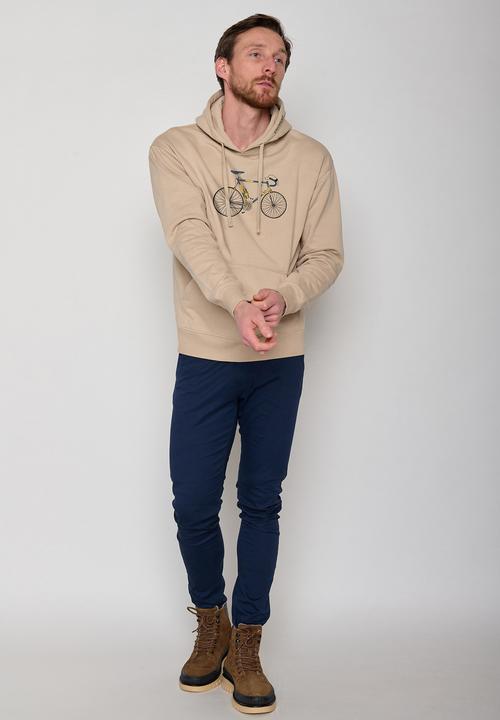 Immagine prodotto Greenbomb Felpa con cappuccio Bike Knut Joy Cotone (L)