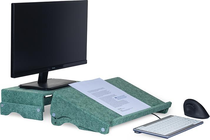 Actual product image Bakker Elkhuizen Monitor Stand Q-Riser 110 Circular