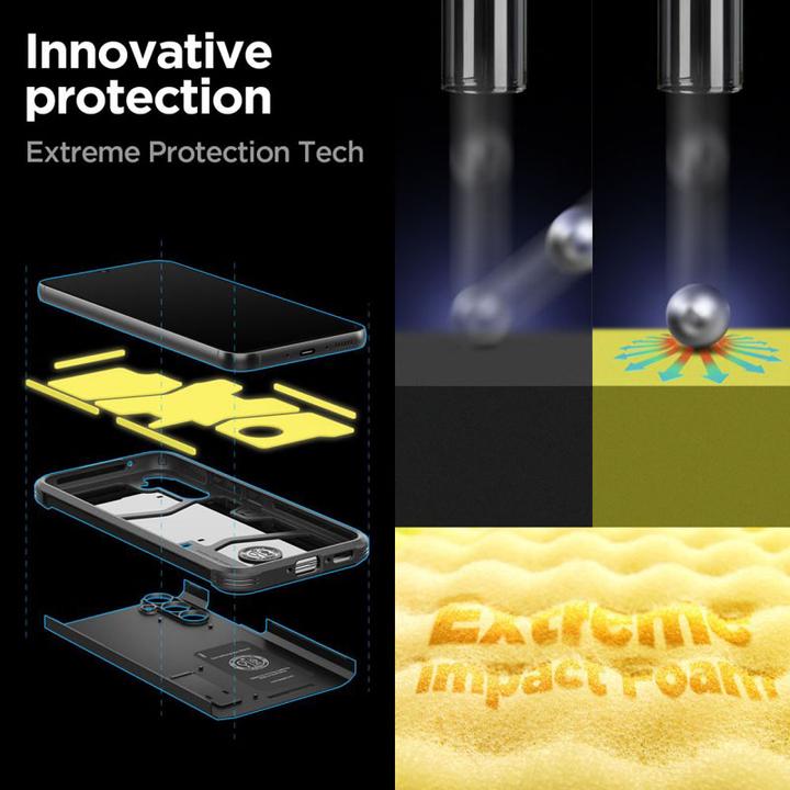 Produktbild Spigen Tough Armor Galaxy A34 5g Black (Samsung Galaxy A34 5G)