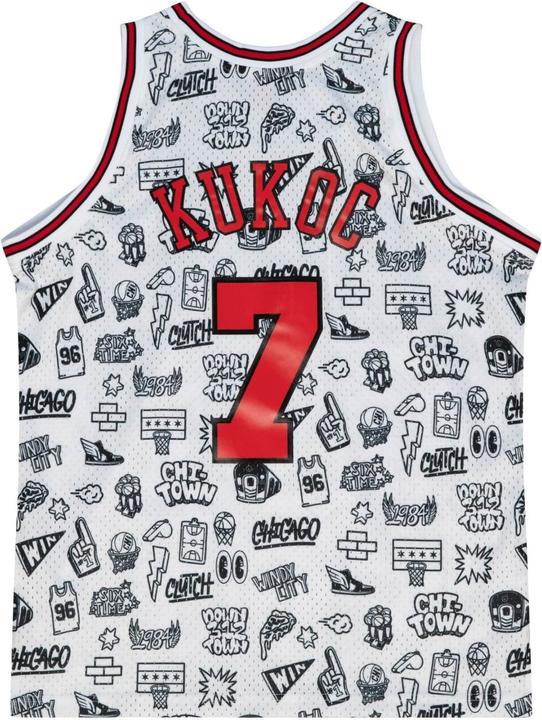 Produktbild Mitchell & Ness M&N DOODLE Swingman Mesh Jersey Chicago Bulls - S (S)