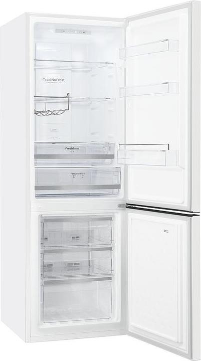 Actual product image Amica Fridge-freezer combination KGC 15493 W WxHxD 54.5 x 180 x 59 cm Fridge compartment 180 l (250 l)