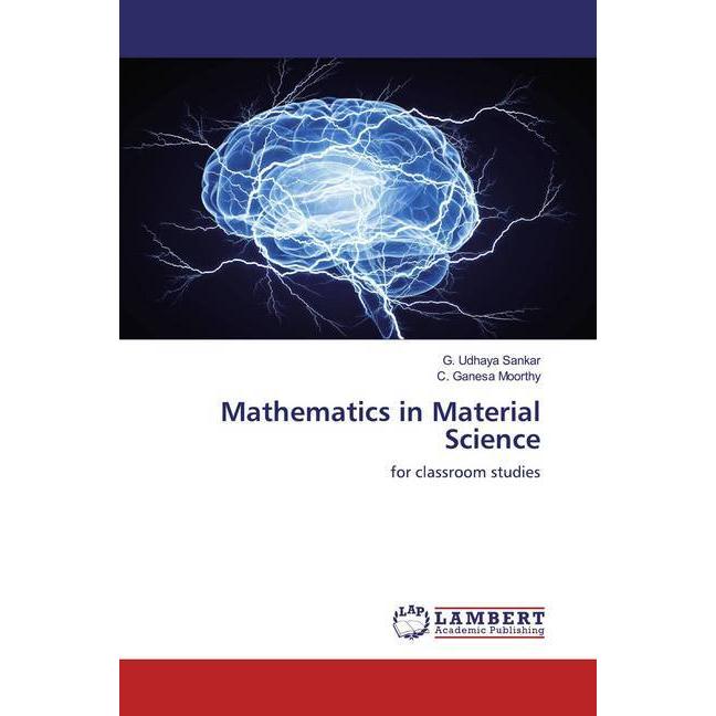 Mathematics in Material Science, Fachbücher von G. Udhaya Sankar, C. Ganesa Moorthy