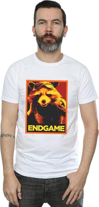 Produktbild Avengers Endgame Rocket Poster TShirt (S)