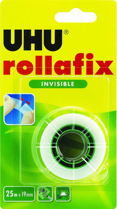 UHU Klebeband Nachfüllrolle, Rollafix, 25mx19mm (19 mm)