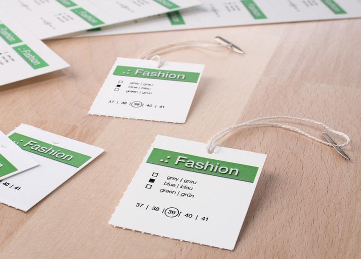 Actual product image Herma Attachment labels A4