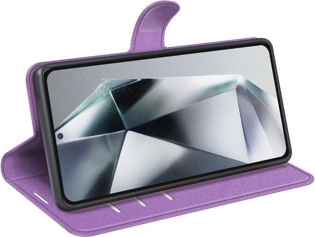 Image du produit MU Classic Litchi Leder Bookcover Series (Samsung Galaxy S25 Ultra)