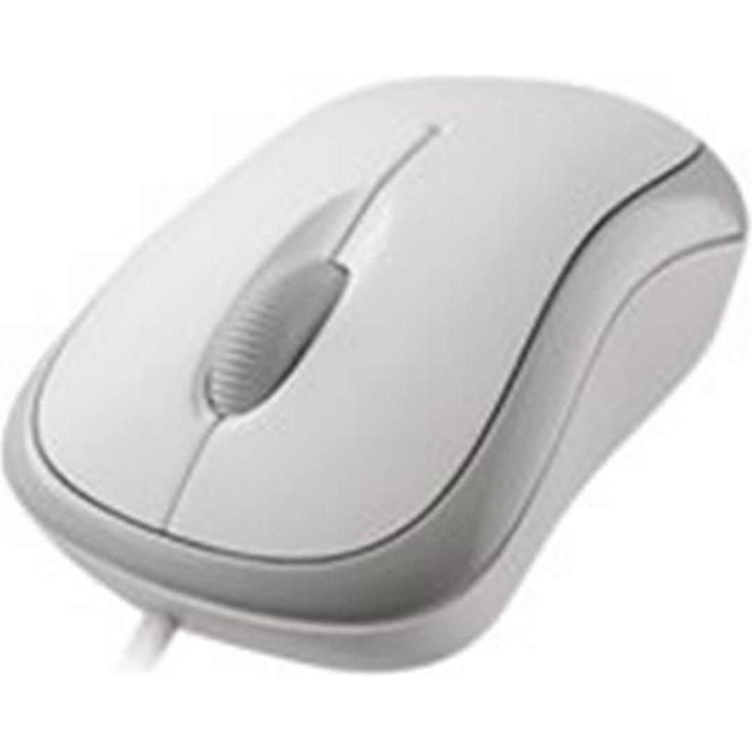 Thumbnail - Microsoft Basic (Kabelgebunden), Maus, Weiss