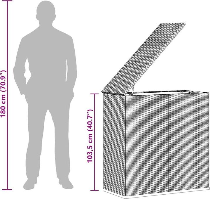 Actual product image vidaXL Sidonia