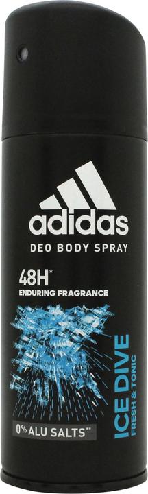 Actual product image Adidas Ice Dive Deo 150ml (Spray, 150 ml)