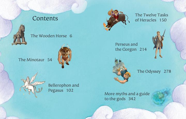 Produktbild Illustrated Stories from the Greek Myths (Englisch, Sims Lesley Sims Lesley, 2011)