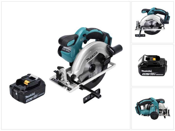 Actual product image Makita DSS 611 M1 cordless circular saw 18V 165 mm + 1x 4.0Ah battery - without charger