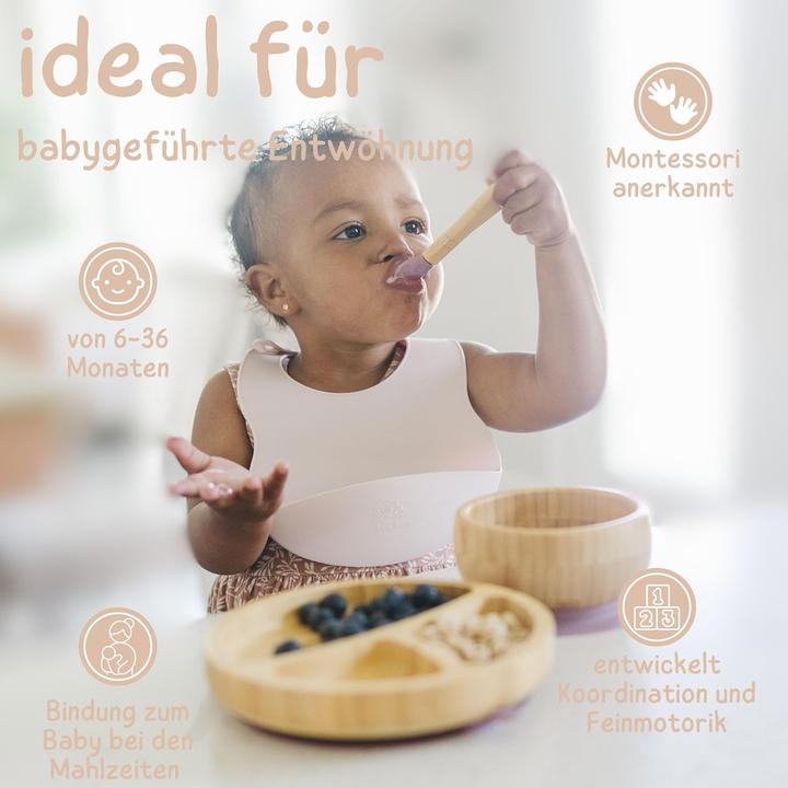 Actual product image Bubba Bear Kindergeschirr-Set mit Saugnapf