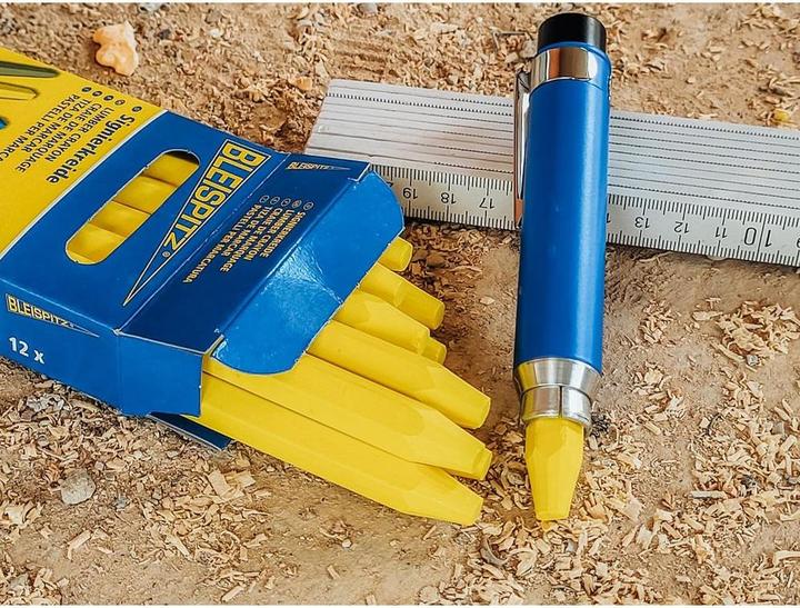 Produktbild Bleispitz Signierkreide gelb (12x)