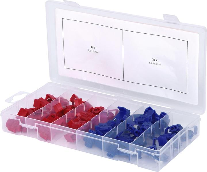 Image du produit KS Tools Assortiment de raccords de dérivation, 50 pcs