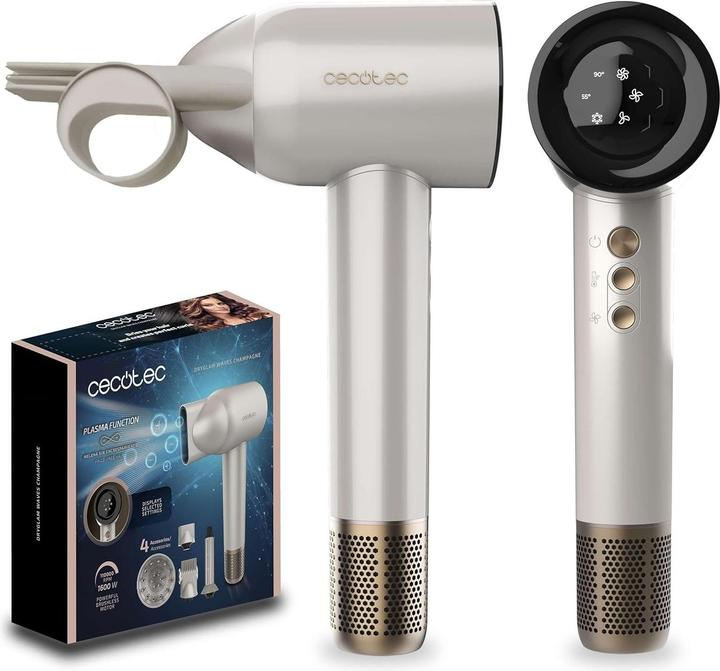 Immagine prodotto Cecotec DryGlam Waves Champagne (1600 W)