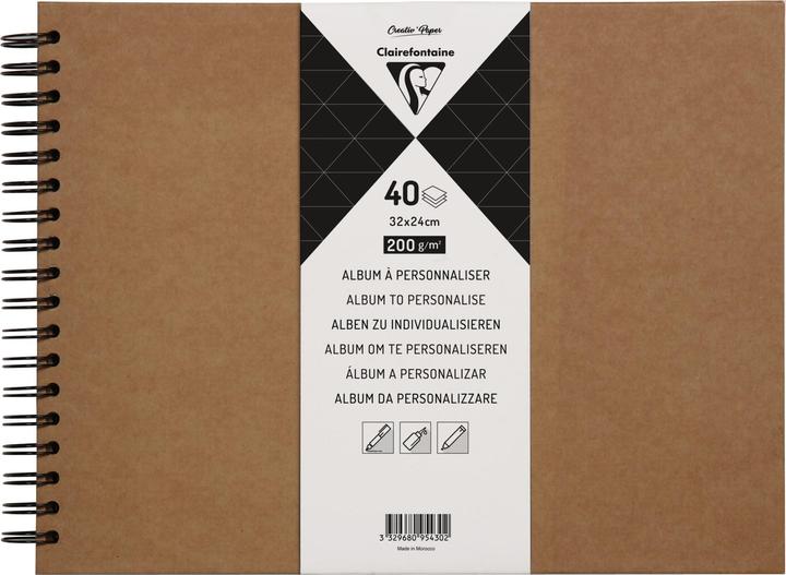 Clairefontaine Carnets de notes créatifs (24 x 32 cm)