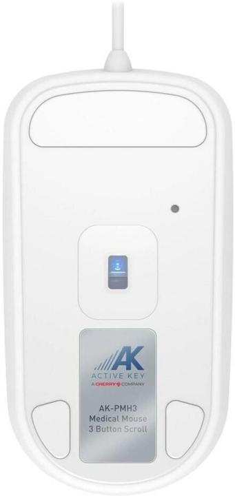 Actual product image CHERRY ACTIVE KEY MMS AK-PMH3 Corded 3-Button Scroll white (Cable)