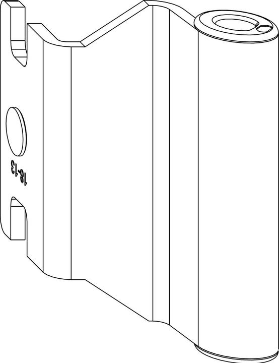 Produktbild Maco Multi Bandwinkel D-Tuni 4/18-9 und 12/18-13 mm, bis 160 kg, Stahl weiss