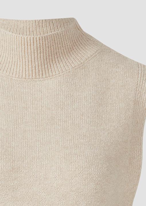 Image du produit s.Oliver Strickpullover Weicher Strickpullunder mit Stehkragen (44)