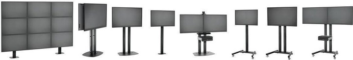 Actual product image Vogels PFF7020S, Connect-it base plate large, silver (Mounting- / Adapterplates)