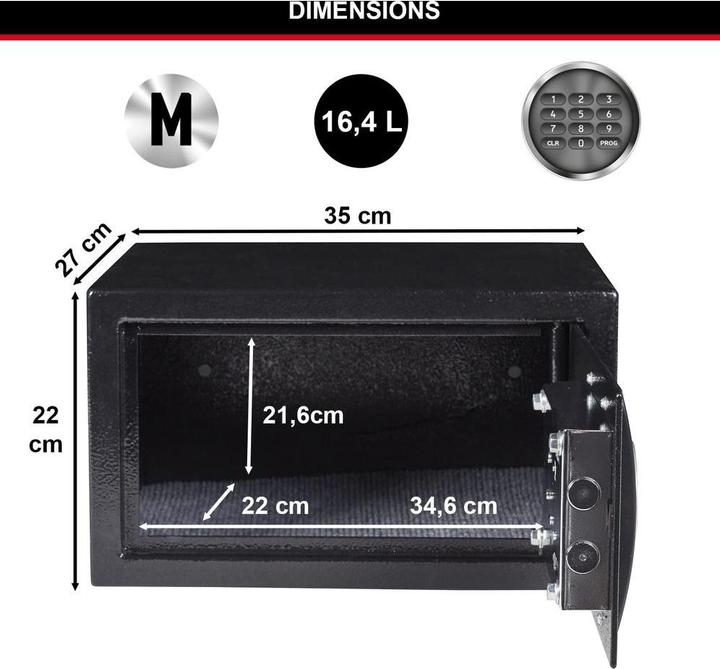Productafbeelding Master Lock Veiligheidskluis (16.44 l)