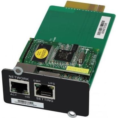 Ever Karta Sieciowa Nmc G2 Do Pwrl Rt Pro 1-3k/Rt P (Ethernet), Scheda di rete, Verde, Nero