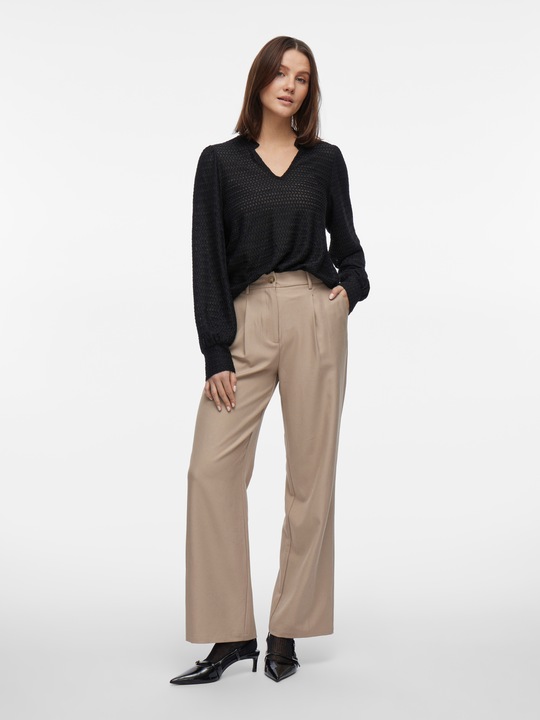 Actual product image Vila V-neck top with long sleeves (XL)
