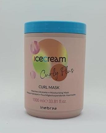 Immagine prodotto Inebrya Ice Cream Curly Plus maska do włosów kręconych 1000ml (1000 ml)
