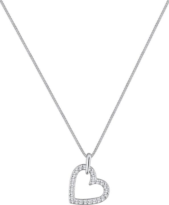 Produktbild Elli Herz Anhänger (925 Silber, 45 cm)