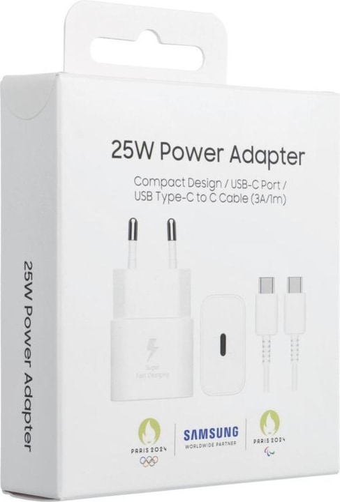 Image du produit Samsung Adaptateur de charge rapide avec câble (25 W)