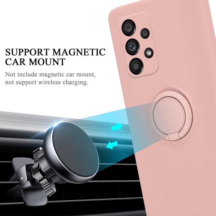 Produktbild Cadorabo TPU Liquid Ring Silicone Case Hülle für Samsung Galaxy A53 5G (Samsung Galaxy A53 5G)