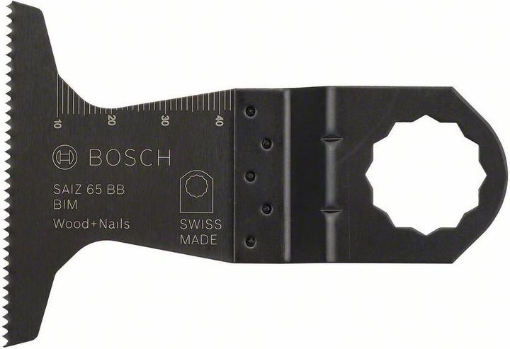 Bosch Professional SAIZ 65 BB Wood and Nails plunge cut saw blade. BIM. 40