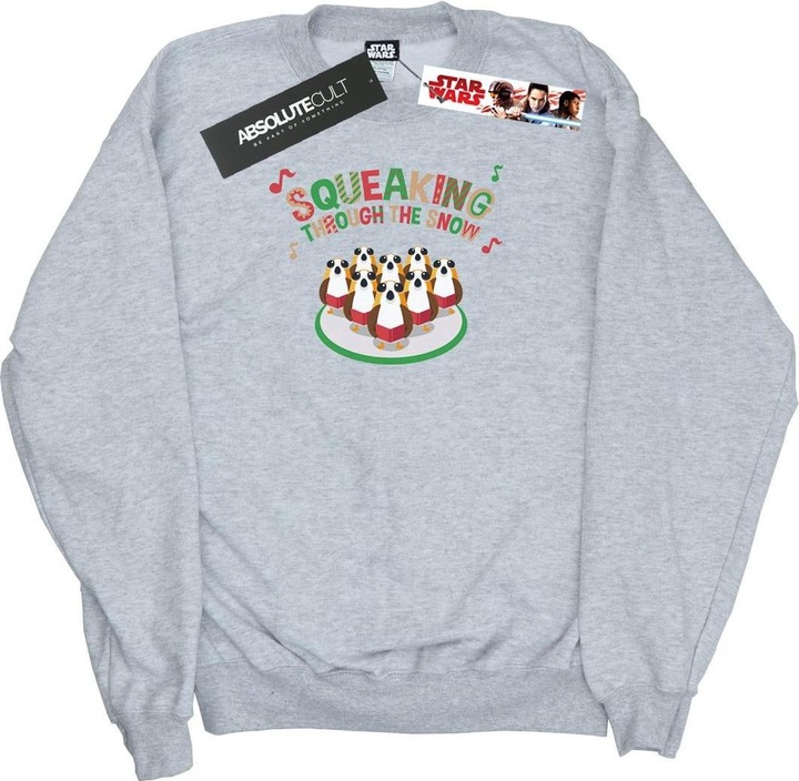 Produktbild Star Wars The Last Jedi Porgs Squeaking Through The Snow Sweatshirt (XL)
