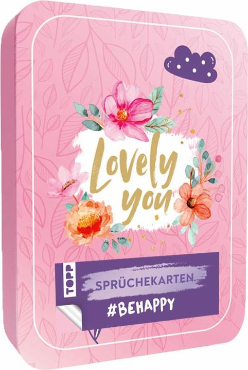 Actual product image Lovely You - Saying cards #BeHappy (40 pcs.)